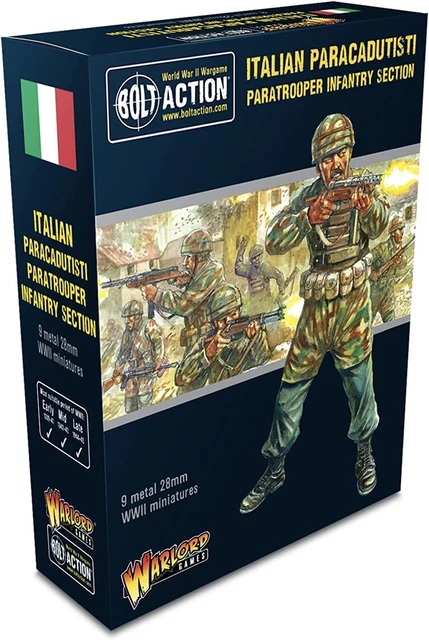 Warlord Games Bolt Action – Gruppo Supporto Bersaglieri Italiani, Miniature In Metallo Scala 28mm - 3
