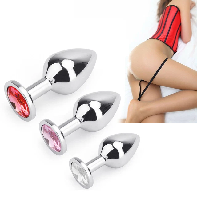 Cristal Butt Plug Juwel Sexy Edelstahl Insert Anal Butt Plug