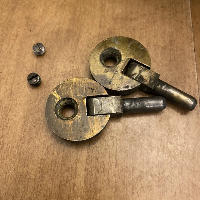 Antique Singer Sewing Machine Parts Model 29 H4 Cabinet Hinges