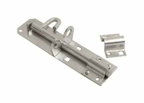 Dzina Brenton Pad Bolt Medium 6 Inch BZP, Pack of 1
