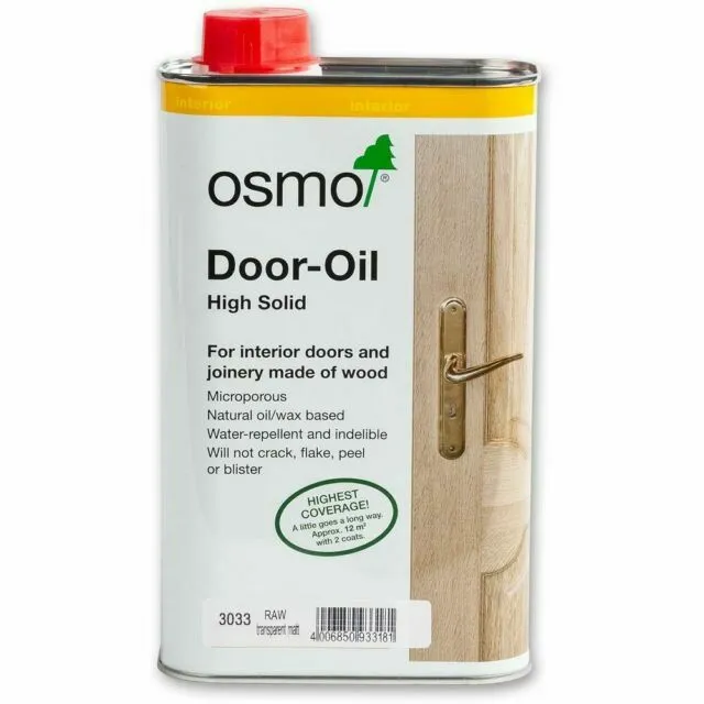 Aceite de puerta Osmo - 3033 transparente crudo - 1 litro