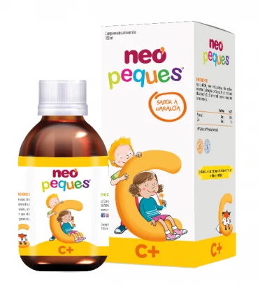 Neovital - Neo Peques Vitamina C Y Zinc Con Sabor A Naranja (150 Ml)