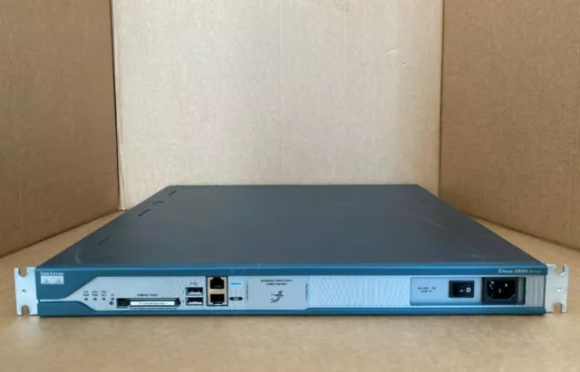 Cisco 2811 with IOS 15 & Brackets 256MB DRAM & 128MB Flash (Inc VAT)