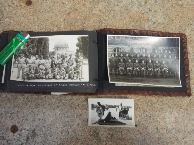 WW2 Palestine & North Africa Photograph Album