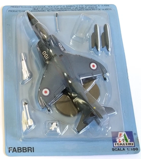 Aereo Da Combattimento Mirage 2000 D France 1/100 – Modellino Diecast Italeri – Nuovo