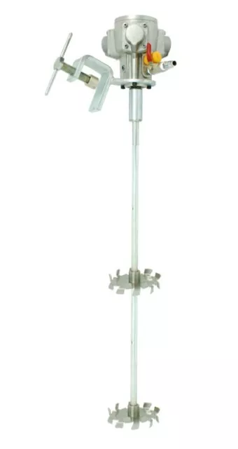 COSMOSTAR 55 Gallon Pneumatic Agitator Clamp Mount Tank Barrel Drum Mixer