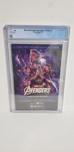 War Of The Realms New Agents Of Atlas 2 Cgc 9.8. 1:25 Ron Lim Variant 2
