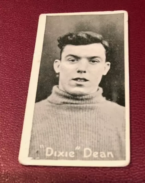 Thomson Adventure Football Photos Dixie Dean Everton Rookie Card 1925 Rare