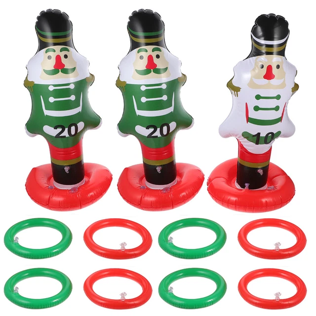 Anillo de Navidad para padres e hijos juegos de anillo inflables necesidades de fiesta