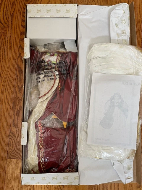 Heritage Signature Collection Christie Porcelain Angel Doll, New in a box, COA 6