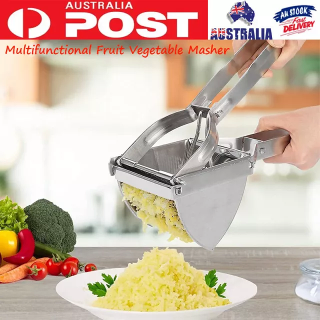 Potato Ricer,Multifunctional Fruit Vegetable Masher,Heavy Duty Food Press Masher
