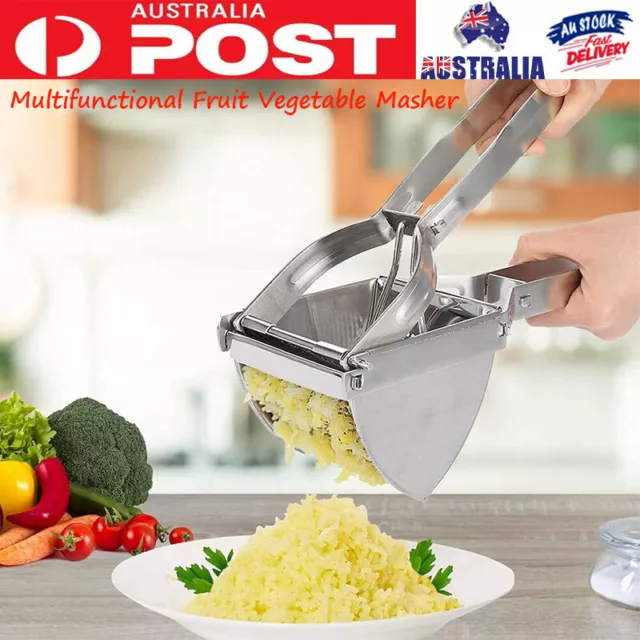 Potato Ricer,Multifunctional Fruit Vegetable Masher,Heavy Duty Food Press Masher Potato Ricer,Multifunctional Fruit Vegetable Masher,Heavy Duty Food Press Masher