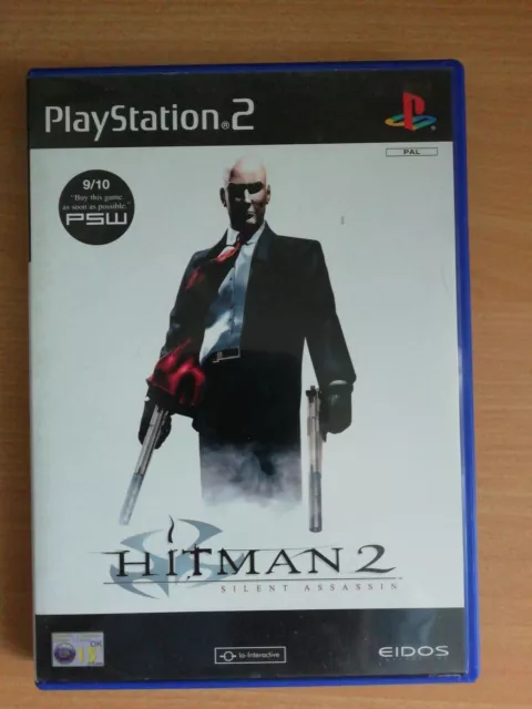 Hitman 2: Silent Assassin (Sony PlayStation 2, 2002) ps2 complete 