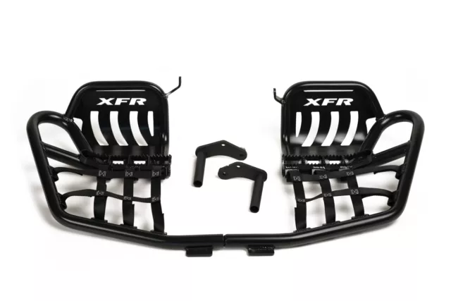 XFR Honda TRX400EX TRX 400EX Pro FOOT Peg Nerf bars MATTE BLACK- 1999-07