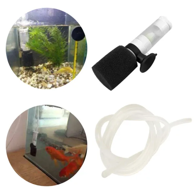 Kleiner  Aquarium Innenfilter Aquariumfilter Pumpe Filterpumpe Zubehör Universal