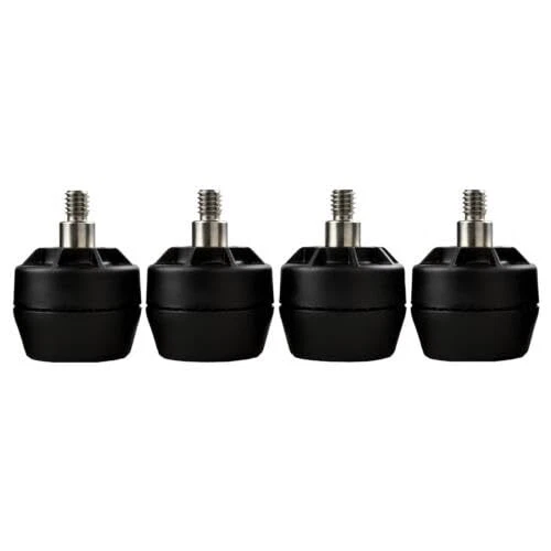 Equalizers/4"-20 Thread Size Stabilizing Table Feet, Black 1