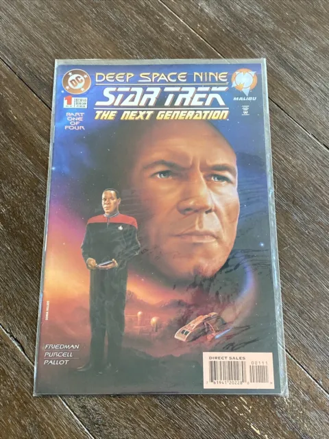 Star Trek: The Next Generation/Star Trek: Deep Space Nine #1 (Dec 1994, DC) NM-