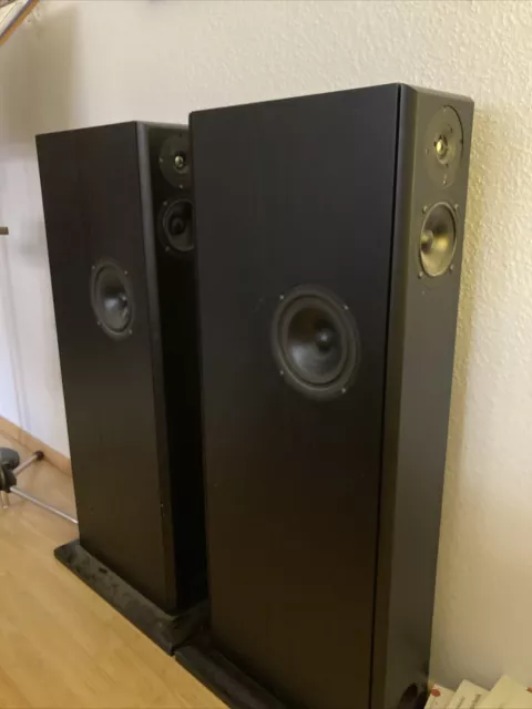 audio physic VIRGO HighEnd Lautsprecher - Floorstanding Speakers Schwarz