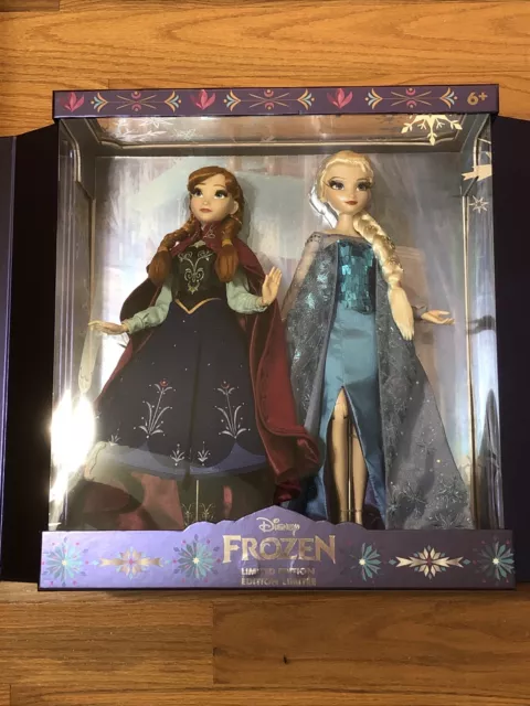 Anna and Elsa Frozen 10th Anniversary Limited Edition Doll Set #/3000  CONFIRMED