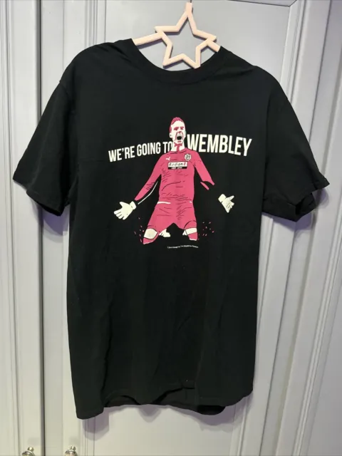 Huddersfield Town Official WE'RE Going To Wembley T Shirt Ultra RARE