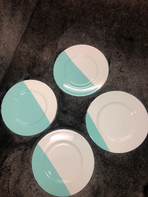 TIFFANY & CO. Color Block Dessert Plate 2 pcs 19cm/7.5
