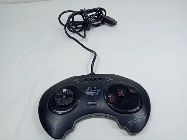 Manette Jeu Vidéo LMP Gamester md-3 sega méga drive 3 boutons