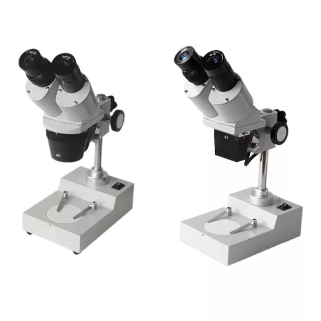 20X-40X Binocular Stereo Microscope WF10XEyepiece Top Lamp Lighting Illumination