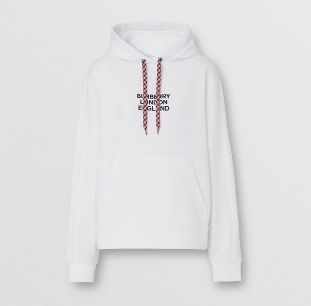 Felpa on sale burberry bianca