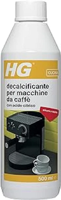 HG - Détartrant Pour Machine À Café' - Retire Et Prévient Le Calcare-500ml