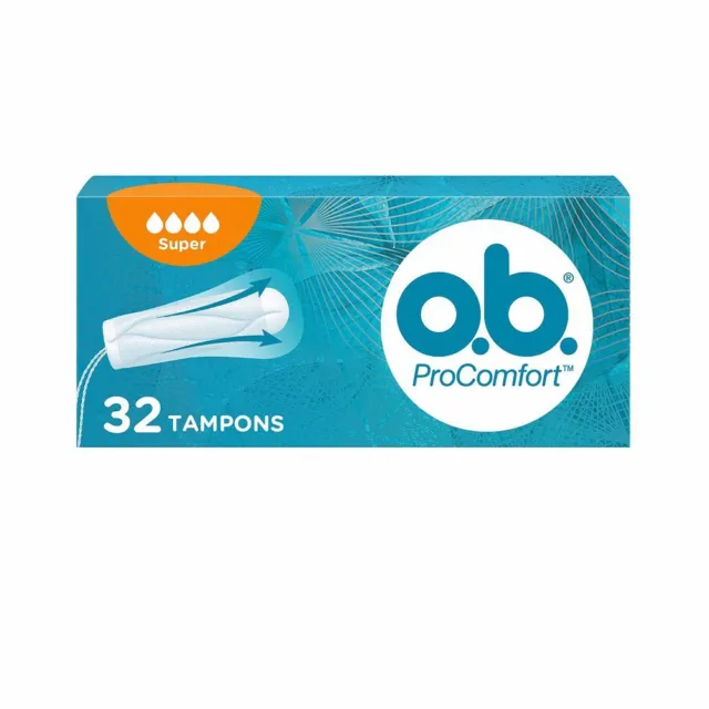 Higiene O.b. unisex O.B. PROCOMFORT SUPER tampón 32 u