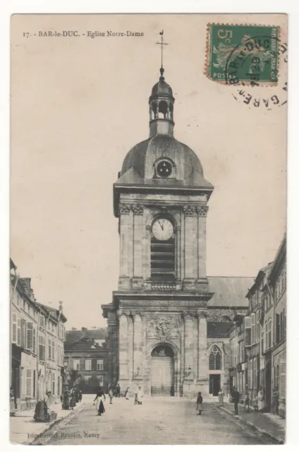 CPA 55 - BAR-le-DUC: CHURCH NOTRE-DAME (MEUSE) WRITTEN in 1908