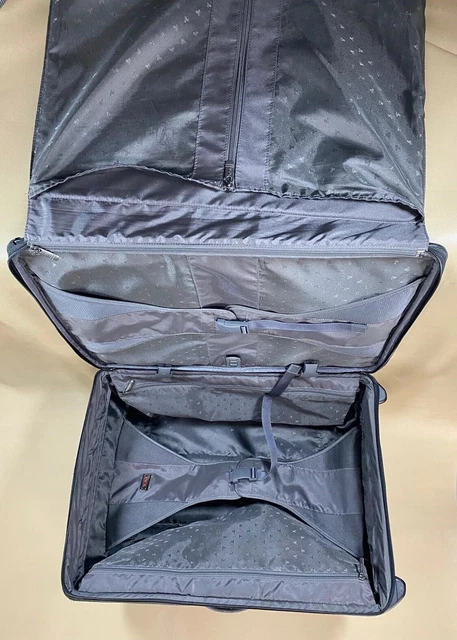 Used Tumi 24" Upright Wheeled Exp Short Trip Suitcase 22024D4 & 19” Exp Brief 9