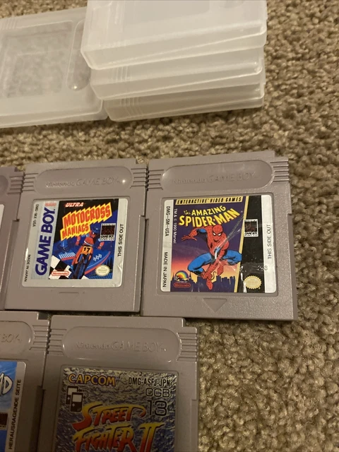 Cartouche Jeu 61 En 1 Pour GameBoy (GBC, GBA, SP) - Multi-jeux Rétro, Bleu, Neuf Scellé, Made In France