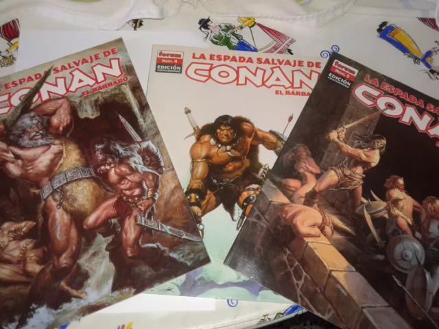 Forum La Espada Salvaje De Conan El Barbaro Edicion Colecccionistas Nº 3-4-5