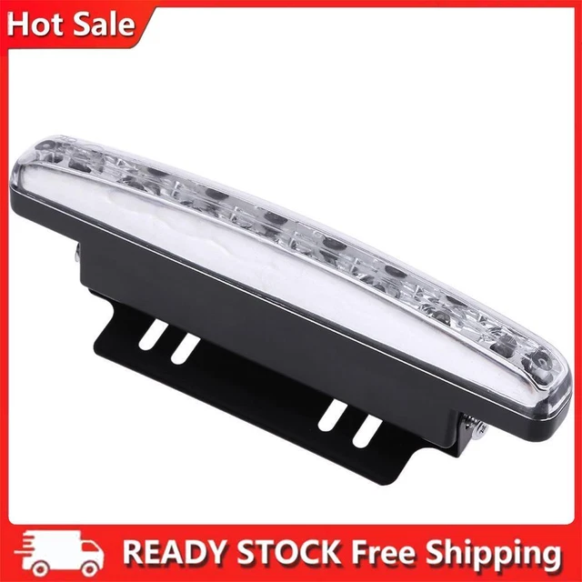 Luce DRL universale impermeabile 8 LED auto moto diurna lampada DRL