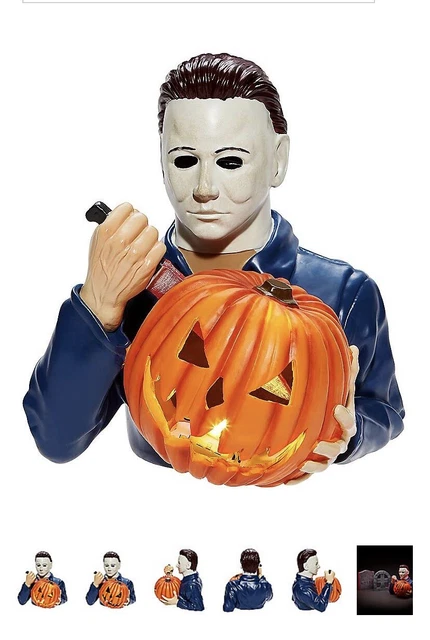 Michael Myers Halloween Light Up Bust Statue Spirit Halloween Exclusive IN HAND!