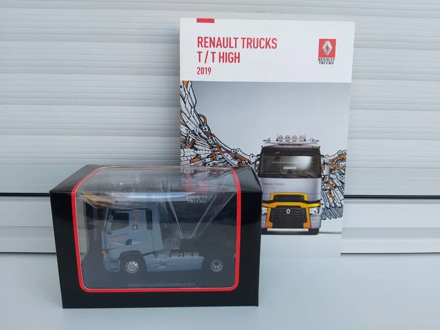 Collector ELIGOR LBS camion tracteur RENAULT T HIGH 520  2019 + sa brochure