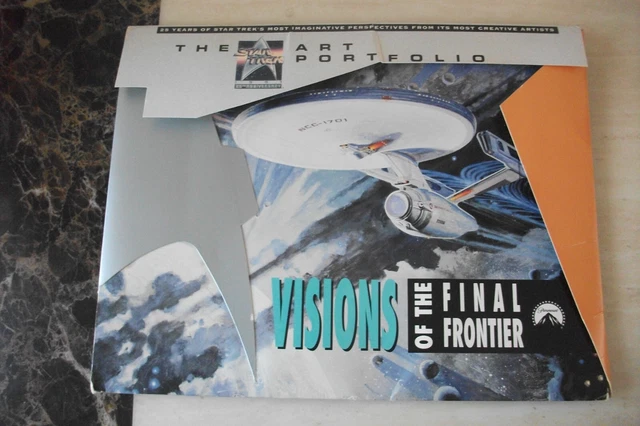 Star Trek 25TH Ann Artwork, Visions Of The Final Frontier 12 images 14" x 11"