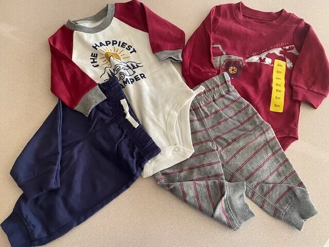 Carters Mix & Match JOGGER SETS  (2 Outfits) for Boys - New!  $45 You Pick Size 2