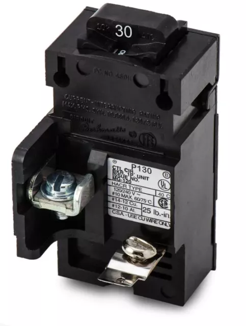 PUSHMATIC P130 30 AMP SINGLE POLE Circuit Breaker ITE SIEMENS