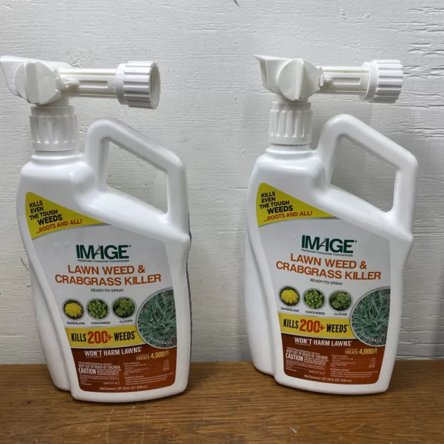 2pk IMAGE Herbicide Concentrate 32oz. Weed Killer | ready 2 spray Kills roots!!