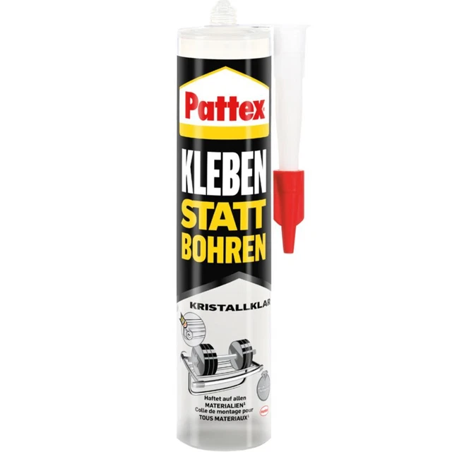Pattex Adhesivos de Montaje Pegar en lugar de Agujerear Kristallk 2447239