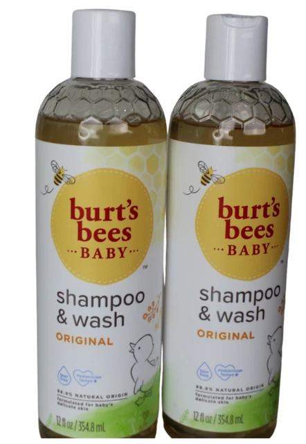 Burt’s Bees Baby Shampoo And Wash 2 Pack (24 Oz)