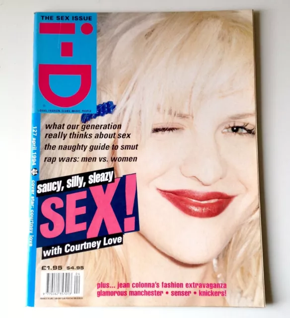 i-D Magazine | Apr 94 | Sex | Courtney Love | Rachel Weisz, Kristen McMenamy