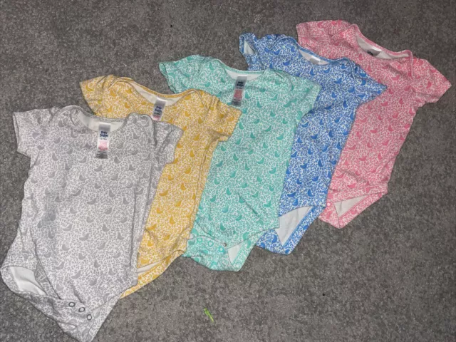 Baby Boden 12-18 Months Girls Vests X5 Bundle