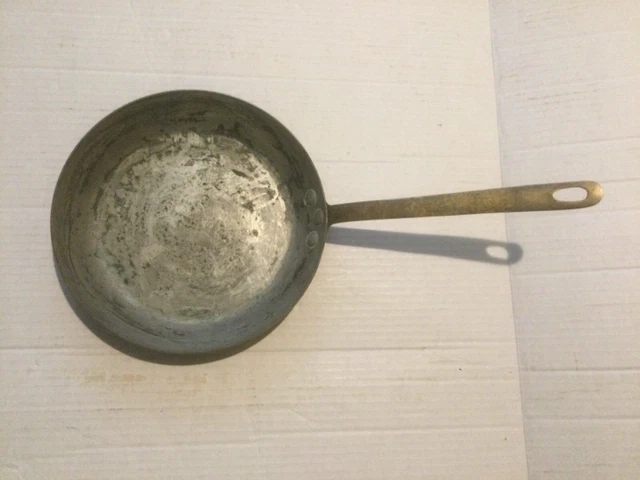 Vintage French Copper Tin lined 8-3/4" Pan Made in France Vintage French Copper Tin lined 8-3/4" Pan Made in France