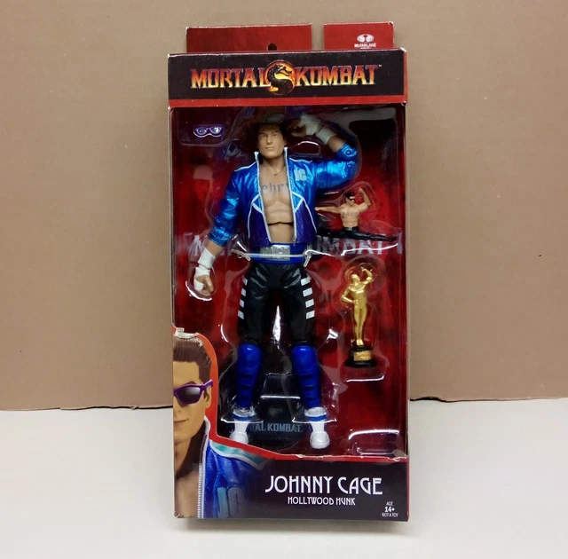 MCFARLANE TOYS MORTAL Kombat JOHNNY CAGE Hollywood Hunk 7” Action