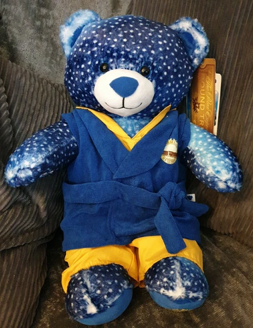 BUILD A BEAR Polar Express Bear Plush With Pyjamas PJs Christmas Movie