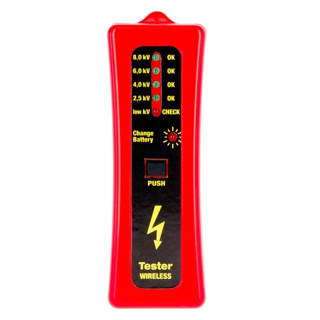 LED Zaunprüfer ohne Erdspieß Weidezaunprüfer bis 8000 Volt Zauntester Tester