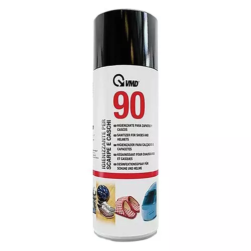 Bomboletta 400 ml VMD 90 igienizzante spray per scarpe stivali caschi guanti giu
